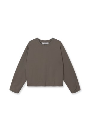10DAYS, 10DAYS TOPS SILENT CHIQUE SWEATER - Trui - dark fog