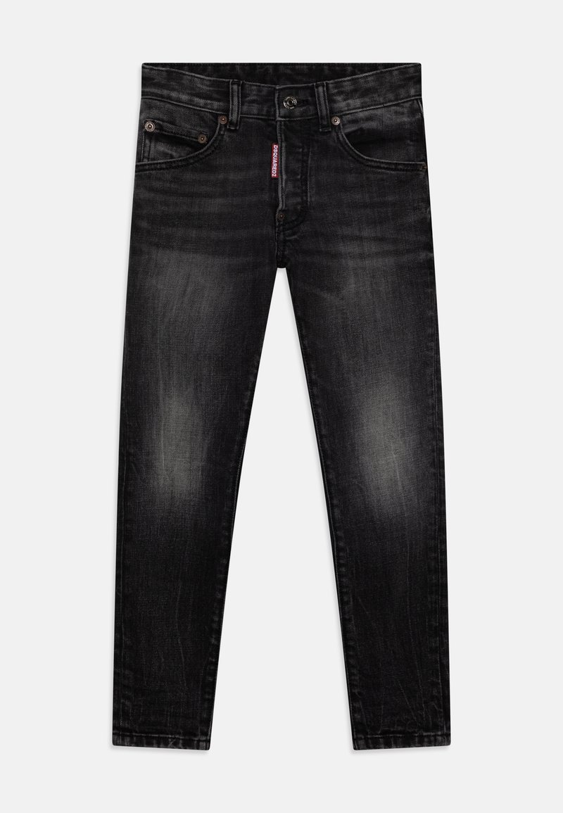 Dsquared2 - SKATER - Liibuvad teksad - denim black, Suurenda