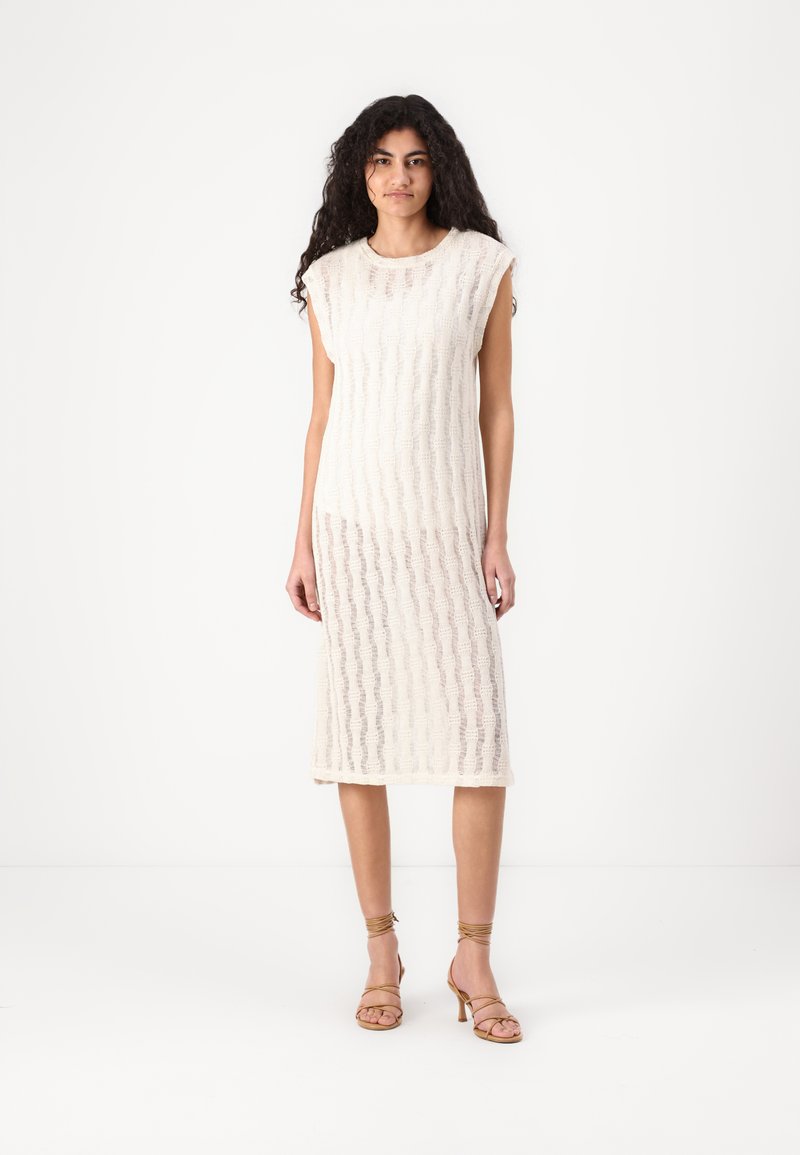 ONLY ONLAVERY O-NECK DRESS - Dnevna haljina - egret