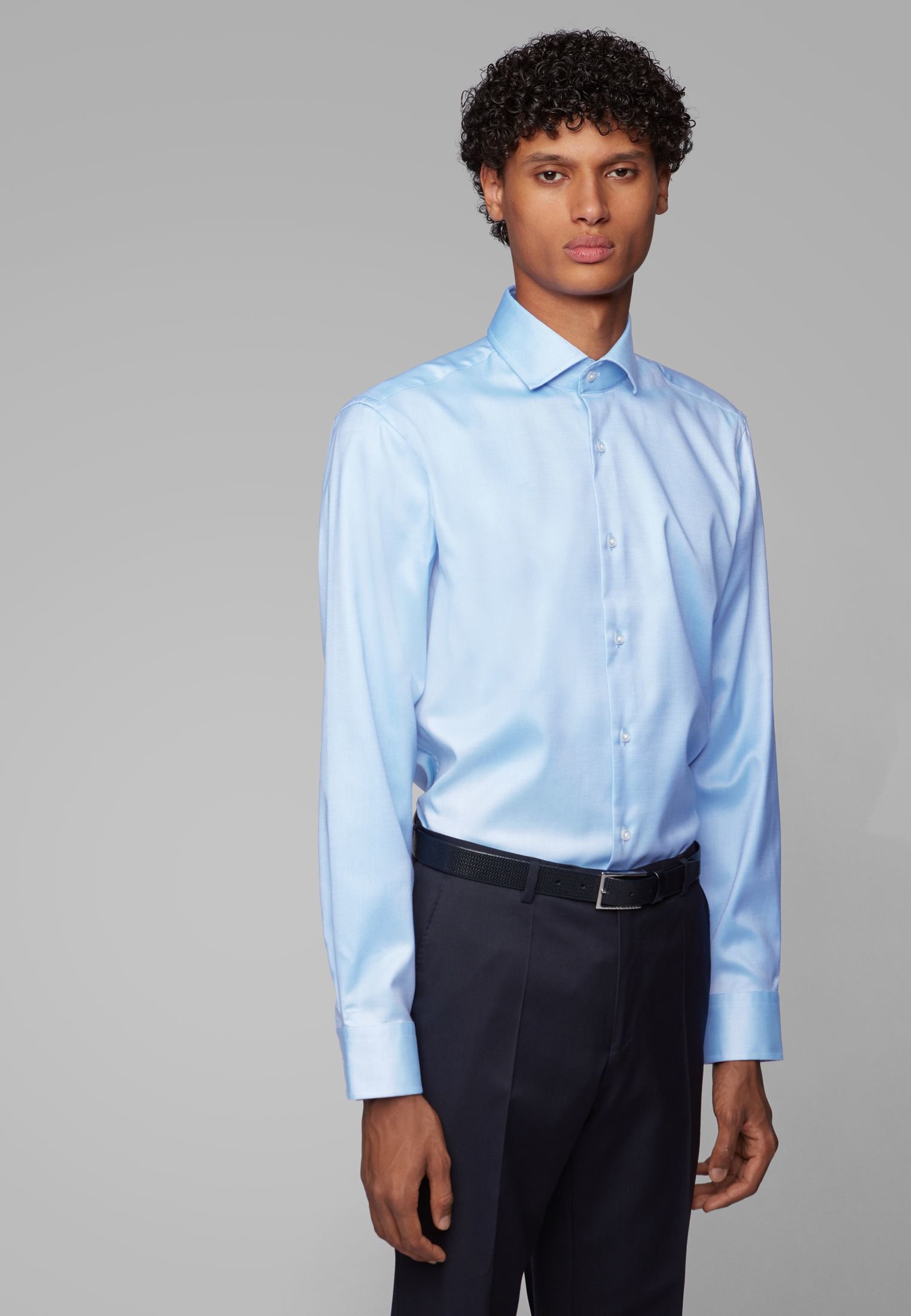 BOSS GORDON - Businesshemd - light blue/hellblau