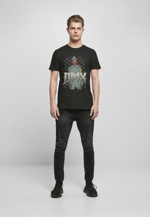 DMX FENCE - Camiseta estampada - black