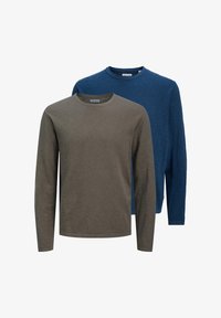 Non sélectionné, braun/dunkelblau