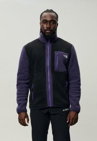 The North Face M YUMIORI FULL ZIP - Fleecejakke - black/eternal purple