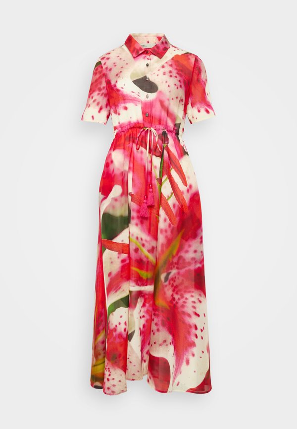 PRINTED SHIRT DRESS - Beach accessory3