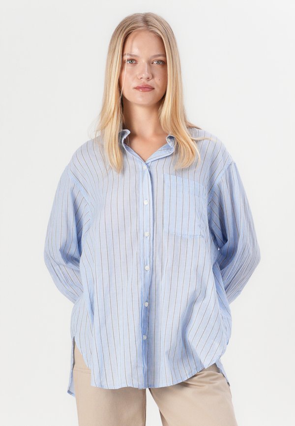 TIE BACK SHIRT - Button-down blouse3
