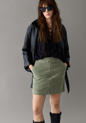 Pepe Jeans, PAULA - Pencil skirt - khaki green