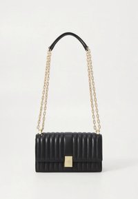 kate spade new york DECO MINI FLAP CHAIN CROSSBODY - Handtas - black