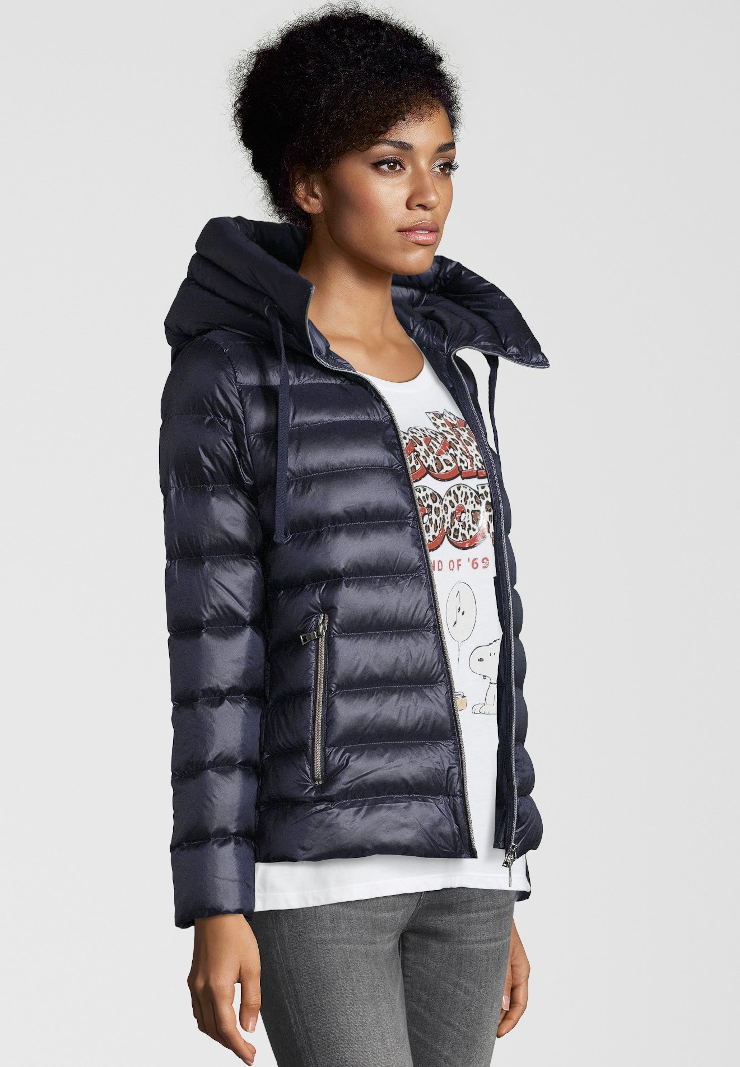 No.1 Como LARA Daunenjacke navydunkelblau No. 1 Como Damen Daunenjacke Lara online kaufen | PEEK UND