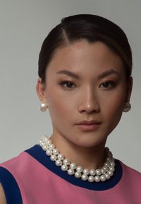 SNÖ of Sweden MEGAN BIG EAR - Orecchini - white