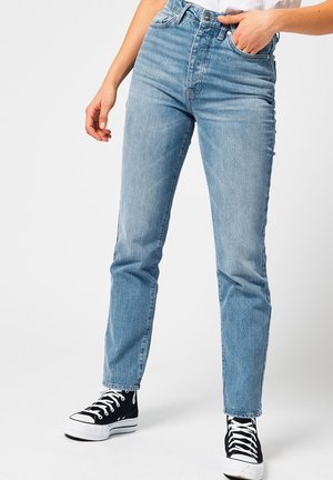 Jeans straight leg - blue denim