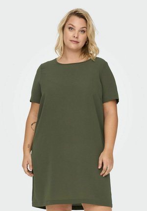 ONLY Carmakoma EINFARBIGER - Vardagsklänning - kalamata