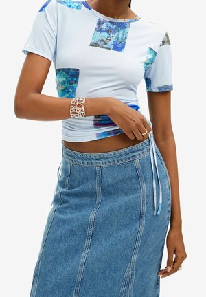 T-shirt imprimé - blue