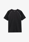 SHORT SLEEVE T-SHIRT - Pamata T-krekls - black