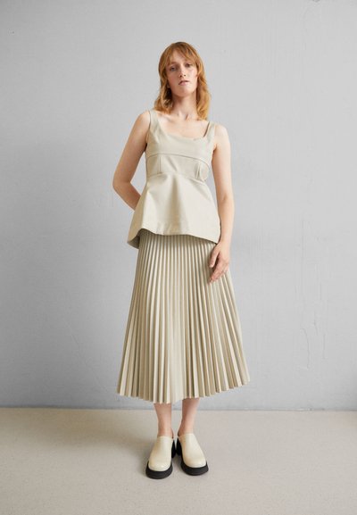 Proenza Schouler White Label FITTED - Μπλούζα - chalk