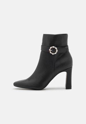 Anna Field Bottines à talons hauts - black
