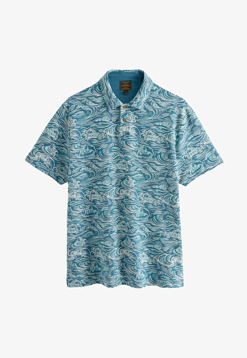 Next TEXTURED - Poloshirt - blue wave