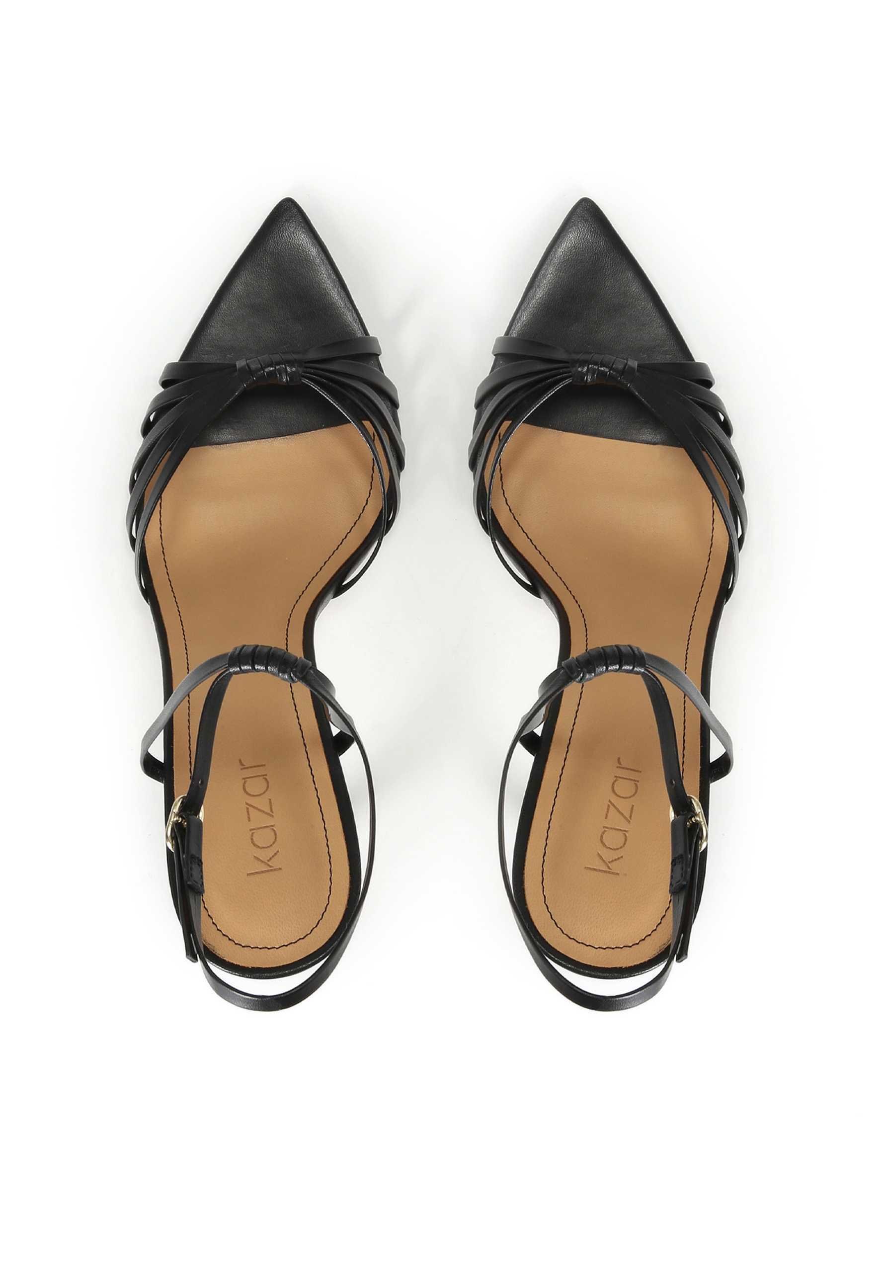 Kazar IRINA - Sandały na obcasie/czarny - Zalando.pl