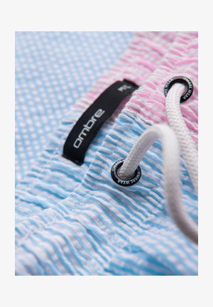Ombre, SHORTS OM-SRSS-0215 - Zwemshorts - blue-pink