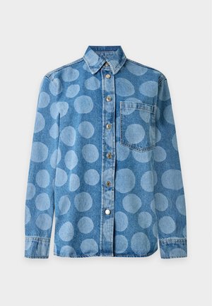 Marimekko, VAIHE PETROOLI - Πουκαμίσα με κουμπιά - used indigo