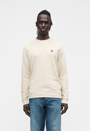 CREW NECK - Športni pulover - grey taupe