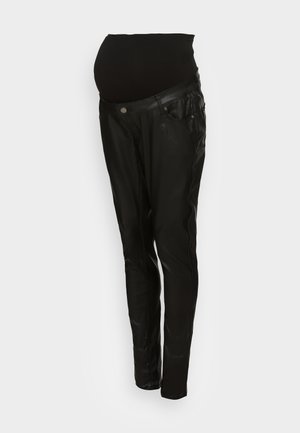 Forever Fit COATED SKINNY - Jeans Skinny Fit - black