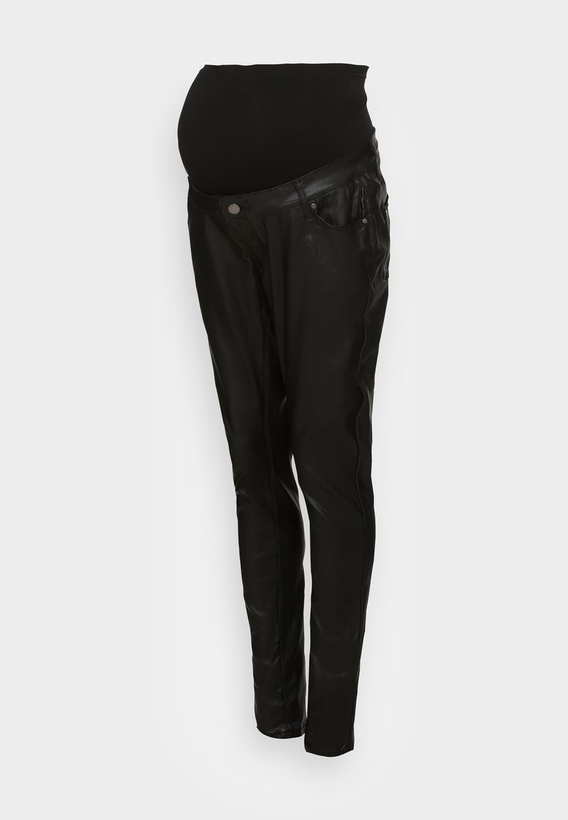 Forever Fit COATED SKINNY - Jeans Skinny Fit - black
