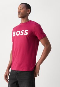BOSS THINKING - Camiseta estampada - open red