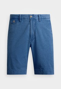 STRAIGHT FIT SEERSUCKER SHORT - Shorts - dark blue