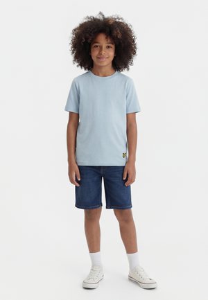 Lyle & Scott UNISEX 3 PACK - T-shirt basic - navy/jet black/opal blue