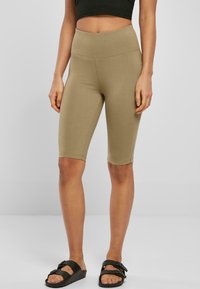 Urban Classics - STRETCH CYCLE - Shortsit - khaki Pienoiskuva 1