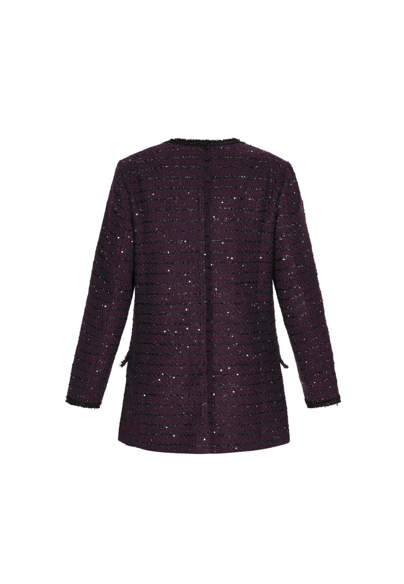 faina Cappotto corto dark purple/viola scuro