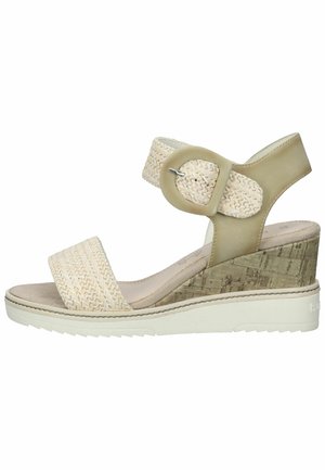 bugatti Sandales à plateforme - beige