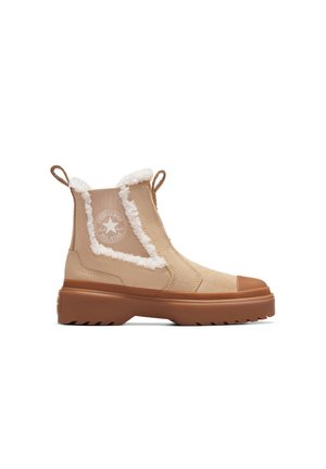 HIGH-TOP CHUCK TAYLOR  - Botas para la nieve - warm quarry egret gum