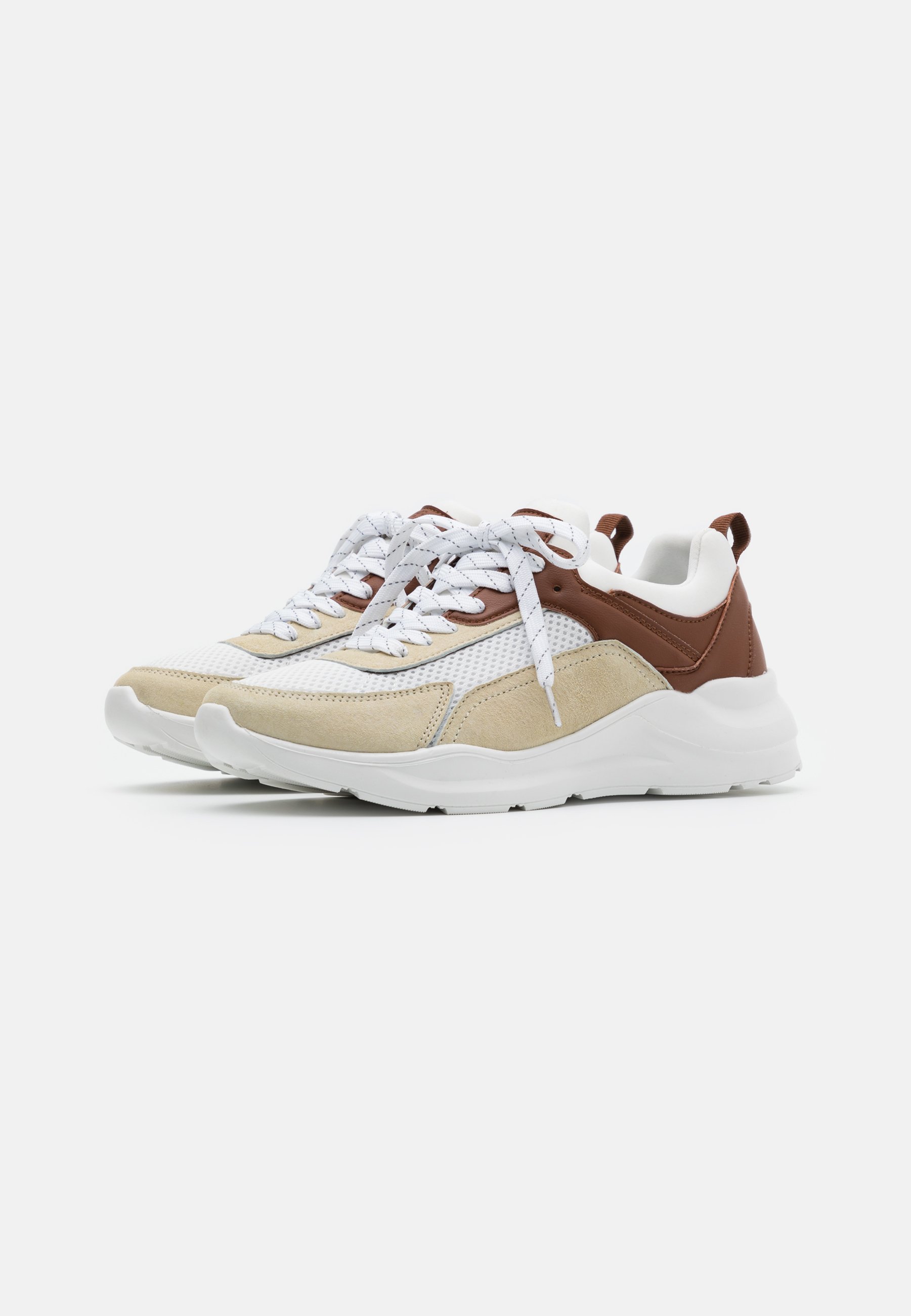 Anna Field LEATHER Joggesko beigebeige Zalando.no Anna Field Joggesko offwhite Zalando.no