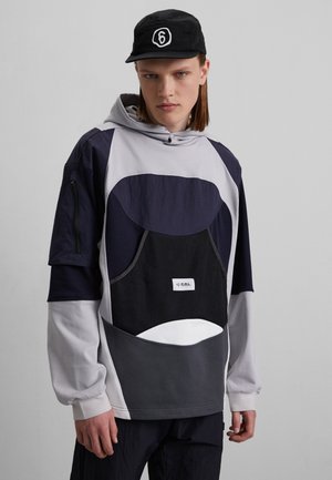 C.O.L BOOMERANG HOODIE - Φούτερ - blue remix