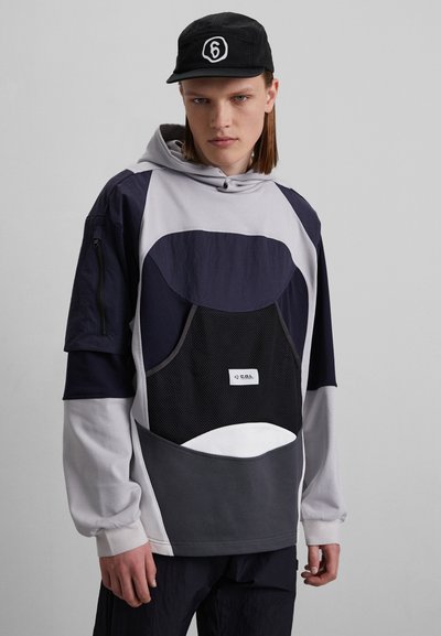 C.O.L BOOMERANG HOODIE - Φούτερ - blue remix