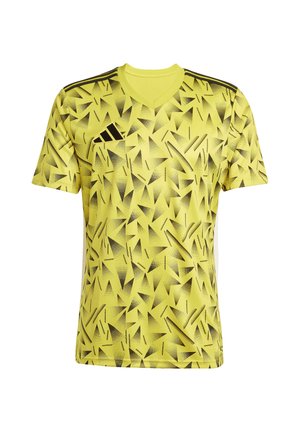 adidas Performance, Sports T-shirt - gelbschwarz