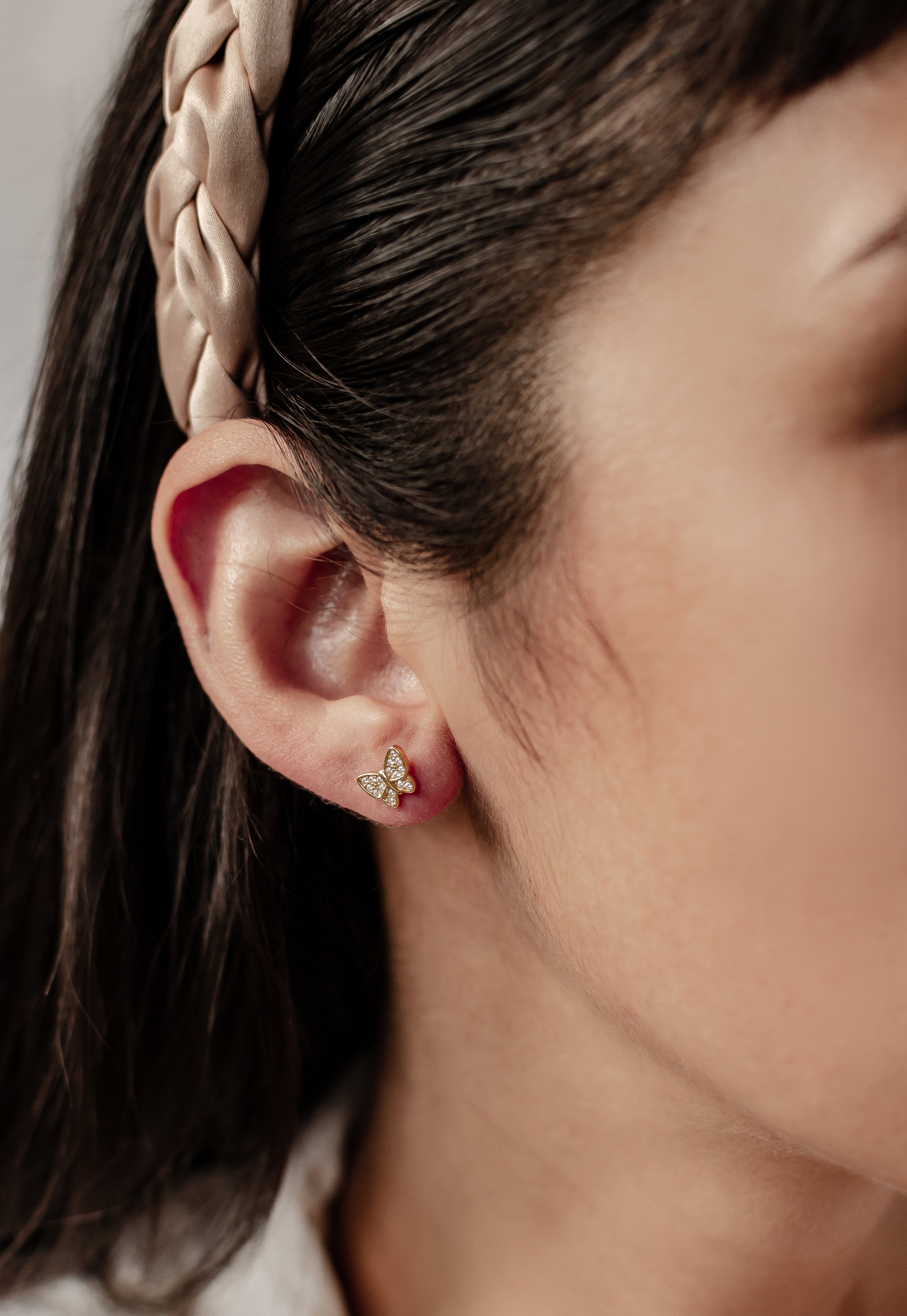 ファッション雑貨・小物その他 +DEINET+ MOONLIGHT BOLD EARRING IN GOLD KDBYM4S31111700F CHUNKY MOON EARRINGS Gold – BYBORN