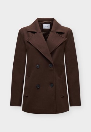 VILA, VIMETTE SHORT JACKET - Manteau court - coffee bean