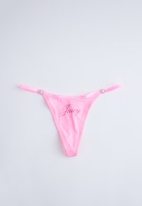 Juicy Couture 3 PACK  - String - multi- black, sheer lilac, cotton candy