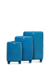 WITTCHEN LUGGAGE SET FROM POLYPROPYLENE - Sada zavazadel - blue