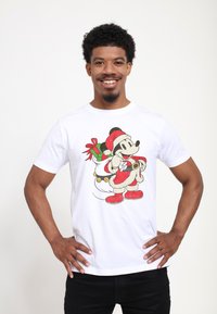 Henry Tiger DISNEY CLASSICS JUST SANTA MICKEY - T-shirt z nadrukiem