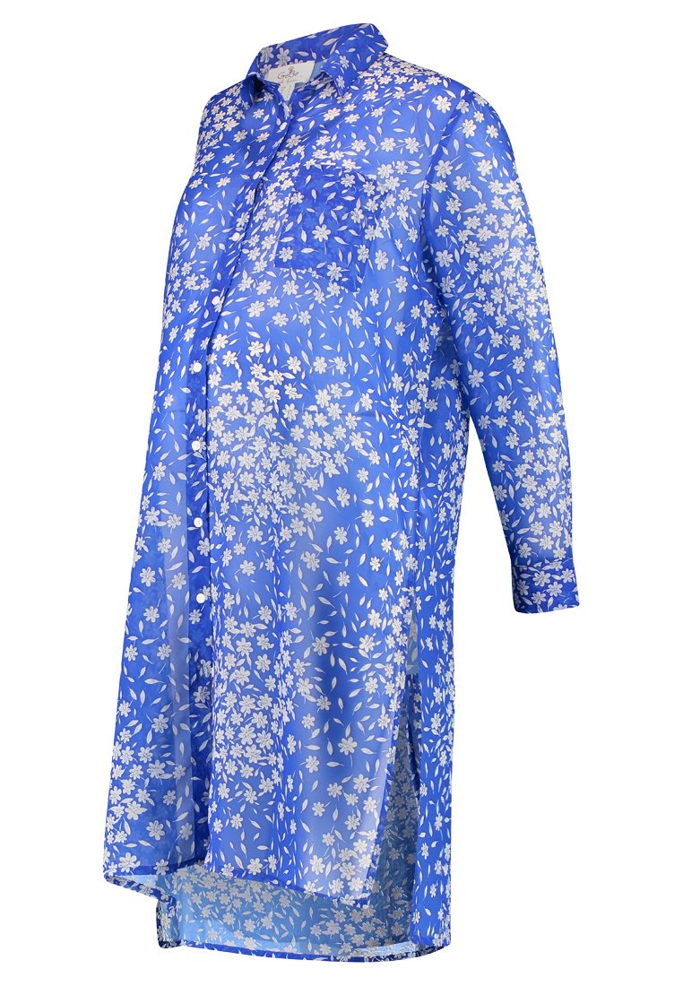 Gebe Overhemdblouse blauw
