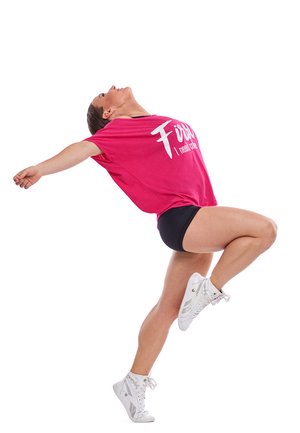 MCT002 ULTRA LIGHT  - Camiseta estampada - deep pink/glitter/white