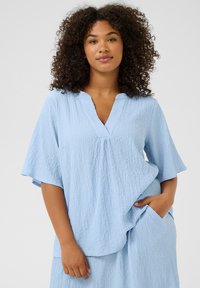 Kaffe Curve - KCMORINE - Blouse - soft chambray Thumbnail Image 1