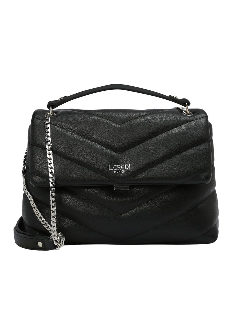 L.CREDI borsetta borsa a tracolla Ember Handle Bag Black