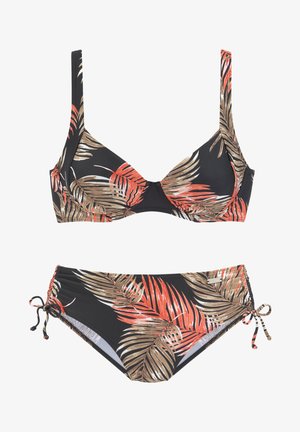 Bikini - schwarz bedruckt
