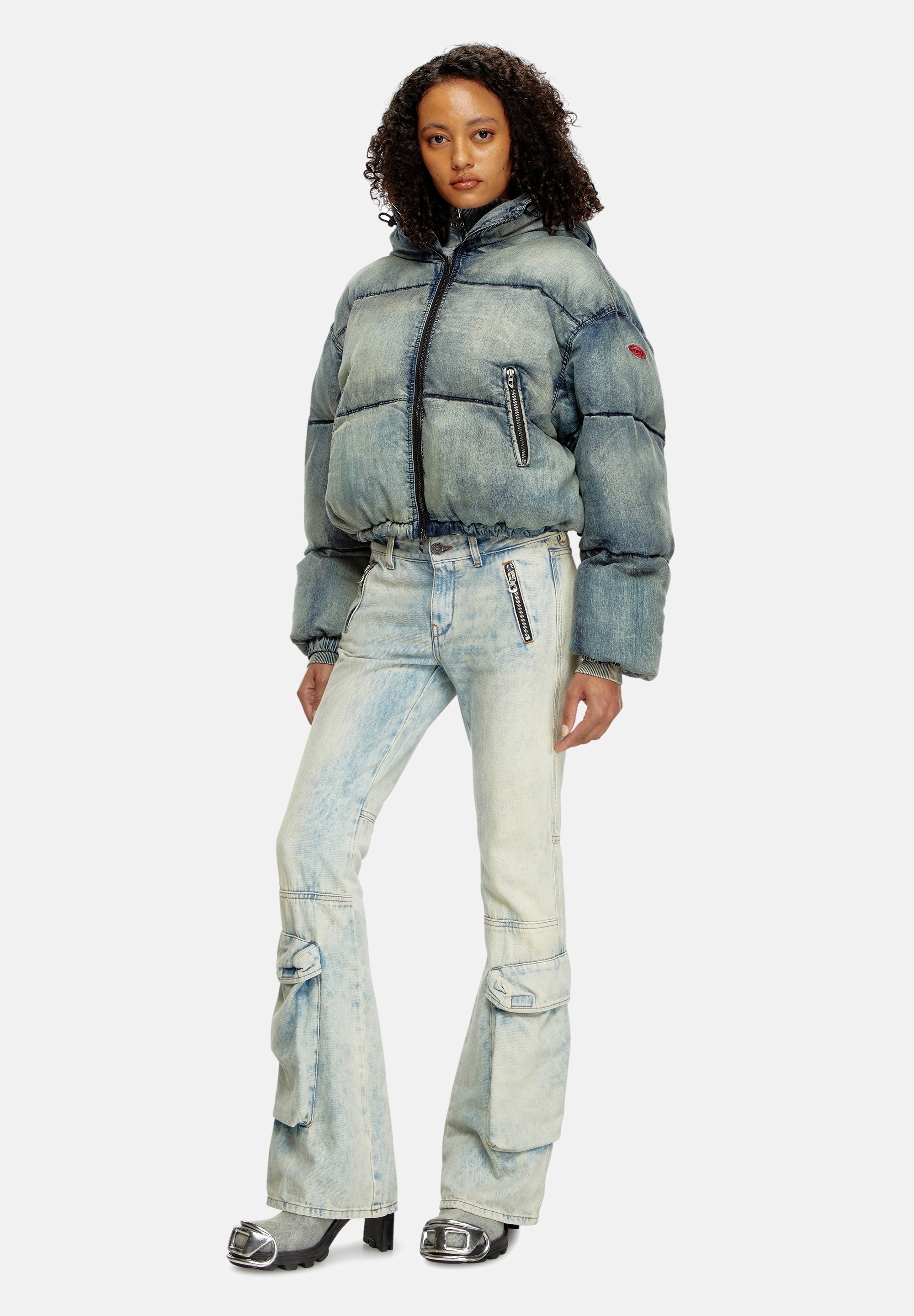 ジャケット・アウター holiday DAMAGE DENIM PUFF JACKET DAMAGE DENIM PUFF JACKET｜HOLIDAY（ホリデイ）OFFICIAL ONLINE