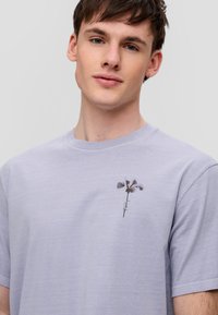 QS T-Shirt print - flieder