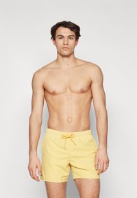 Lacoste - SWIMWEAR - Swimming shorts - light yellow Thumbnail Image 1